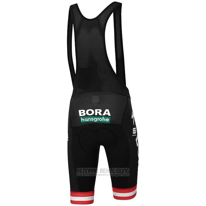 2020 Fahrradbekleidung Bora Champion Osterreich Trikot Kurzarm und Tragerhose